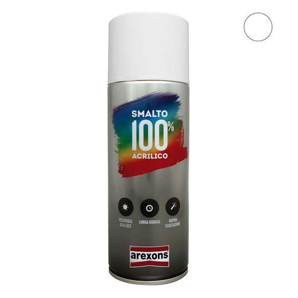 AREXONS Smalto Acrilico Speciale Elettrodomestici Bianco Spray ML400 - AREXONS